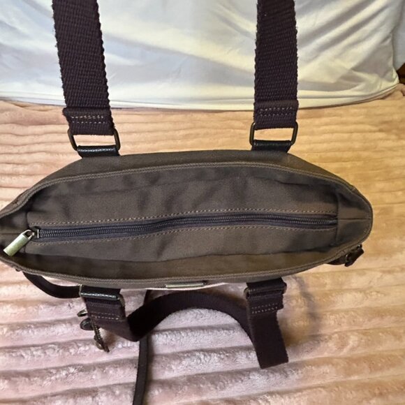 CHALA Unicorn Tote Pink& Brown Stripes Crossbody Messenger Vegan Bag Large Purse - Picture 8 of 14